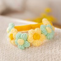 Simple Style Classic Style Cloth Flower Pet Collar sku image 3