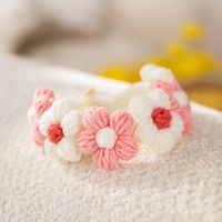 Einfacher Stil Klassischer Stil Tuch Blume Haustierhalsband sku image 2