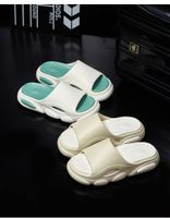 Unisex Casual Multicolor Point Toe Slides Slippers main image 2
