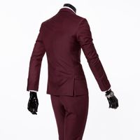 Men's Solid Color Blazer Men's Clothing main image 4