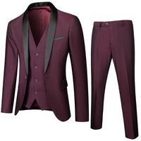 Men's Solid Color Pants Sets Blazer Men's Clothing main image 2