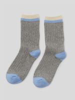 Unisex Lässig Farbblock Streifen Polyester Crew Socken Ein Paar sku image 10