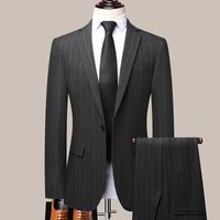 Männer Einfarbig Hosen-Sets Blazer Herren Bekleidung sku image 8