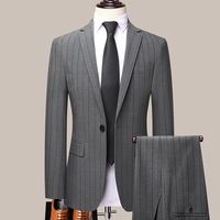 Männer Einfarbig Hosen-Sets Blazer Herren Bekleidung sku image 6