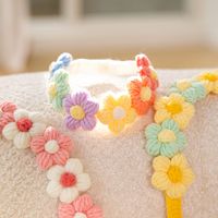 Simple Style Classic Style Cloth Flower Pet Collar main image 3
