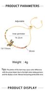 Copper Casual Simple Style Insect Zircon Bracelets main image 2