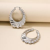 1 Pair Sweet Solid Color Plating Alloy Earrings main image 3