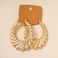 1 Pair Sweet Solid Color Plating Alloy Earrings main image 5