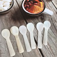 Casual Solid Color Shell Spoon 1 Piece main image 3