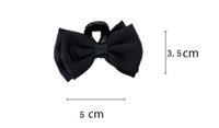 Women's Sweet Simple Style Bow Knot Cloth Hair Claws main image 2