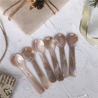 Casual Solid Color Shell Spoon 1 Piece main image 1