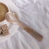 Casual Solid Color Shell Spoon 1 Piece sku image 2