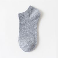 Men's Casual Solid Color Cotton Ankle Socks A Pair sku image 4