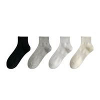 Women's Simple Style Solid Color Polyester Crew Socks A Pair main image 2