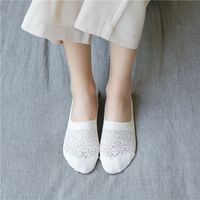 Women's Simple Style Classic Style Solid Color Cotton Ankle Socks A Pair sku image 3
