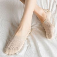 Femmes Style Simple Style Classique Couleur Unie Coton Cheville Chaussettes Une Paire sku image 4