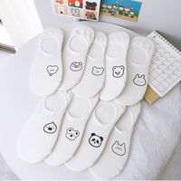 Women's Simple Style Cartoon Polyester Jacquard Ankle Socks A Pair main image 2