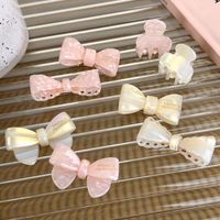 Women's Sweet Simple Style Bow Knot Acetic Acid Sheets Hair Clip Hair Claws main image 2