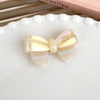 Women's Sweet Simple Style Bow Knot Acetic Acid Sheets Hair Clip Hair Claws sku image 4