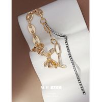 IG Style Sweet Bow Knot Alloy Plating Women's Bracelets main image 4