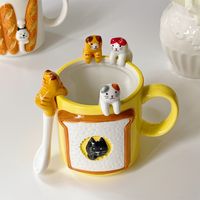 Cute Vacation Animal Ceramic Spoon 1 Piece main image 1