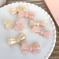 Women's Sweet Simple Style Bow Knot Acetic Acid Sheets Hair Clip Hair Claws main image 4