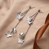 1 Piece Cute Shiny Solid Color Plating Iron Silver Plated Ear Cuffs main image 1