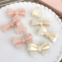 Women's Sweet Simple Style Bow Knot Acetic Acid Sheets Hair Clip Hair Claws main image 5