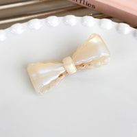 Women's Sweet Simple Style Bow Knot Acetic Acid Sheets Hair Clip Hair Claws sku image 5