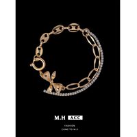 IG Style Sweet Bow Knot Alloy Plating Women's Bracelets main image 3