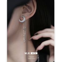 IG Style Elegant Moon Alloy Plating Women's Rings Earrings Necklace main image 5