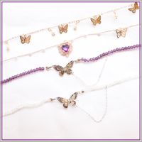Elegant Sweet Butterfly Alloy Plating Women's Pendant Necklace main image 1