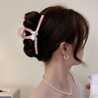Women's Sweet Bow Knot Plastic Hair Claws main image 5