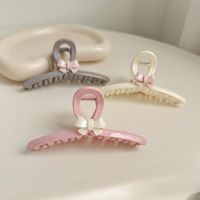 Women's Sweet Bow Knot Plastic Hair Claws main image 1