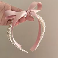 Women's Cute Sweet Bow Knot Plastic Handmade Hair Band main image 1