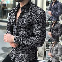 Men's Ditsy Floral Blouse Men's Clothing main image 1