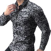 Men's Ditsy Floral Blouse Men's Clothing main image 2