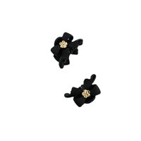 Women's Sweet Simple Style Flower Bow Knot Plastic Hair Claws main image 3