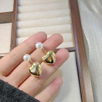 1 Pair Casual Simple Style Geometric Plating Alloy Ear Studs main image 6