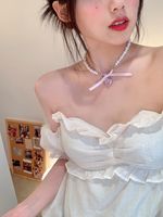 Cute Sweet Heart Shape Beaded Women's Pendant Necklace main image 2