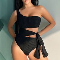 Women's Basic Modern Style Solid Color 1 Piece One Piece Swimwear main image 6