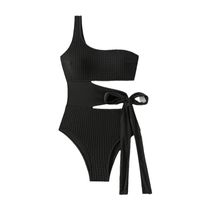 Women's Basic Modern Style Solid Color 1 Piece One Piece Swimwear main image 2