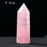 Amethyst Single Pointed Hexagonal Prism Rough Stone Polished Natural Crystal Column Home Decoration sku image 5