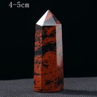 Amethyst Single Pointed Hexagonal Prism Rough Stone Polished Natural Crystal Column Home Decoration sku image 12
