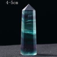 Amethyst Single Pointed Hexagonal Prism Rough Stone Polished Natural Crystal Column Home Decoration sku image 9