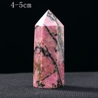 Amethyst Single Pointed Hexagonal Prism Rough Stone Polished Natural Crystal Column Home Decoration sku image 21