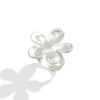 Wholesale Jewelry Vintage Style Simple Style Flower Alloy Rings main image 5