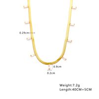 Titan Stahl Einfacher Stil Quadrat Baum Herzform Aushöhlen Inlay Perle Zirkon Halskette Mit Anhänger Halskette sku image 14