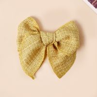 Girl'S IG Style Sweet Plaid Bow Knot Cloth Hair Clip sku image 7