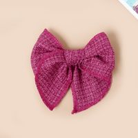 Girl'S IG Style Sweet Plaid Bow Knot Cloth Hair Clip sku image 10